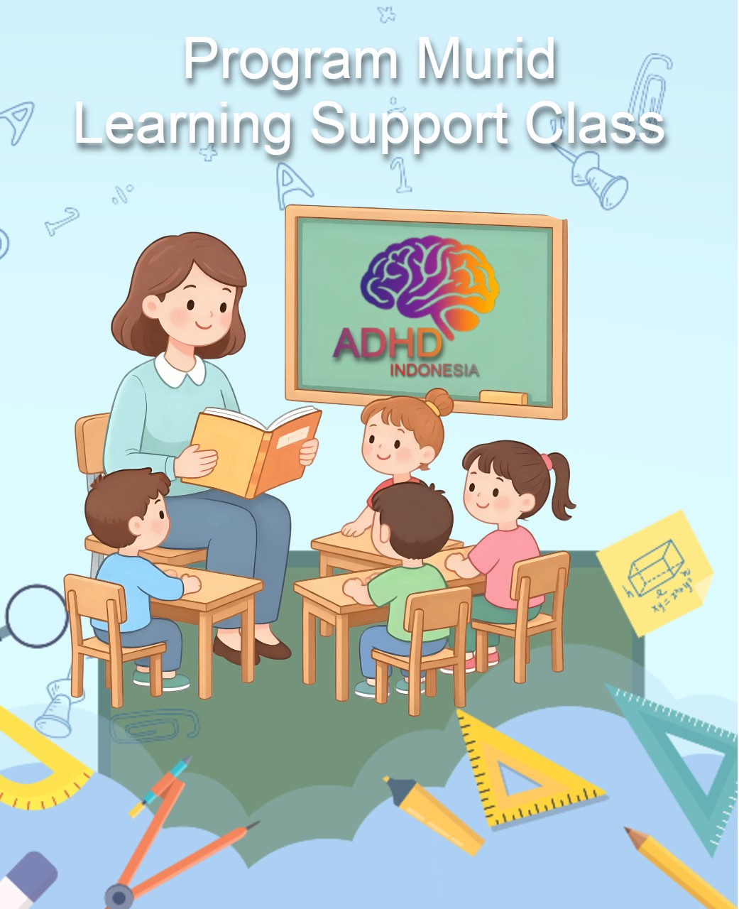 Program ADHD Indonesia Kabupaten Pakpak Bharat Kelas Pendampingan Belajar (Learning Support Class)
