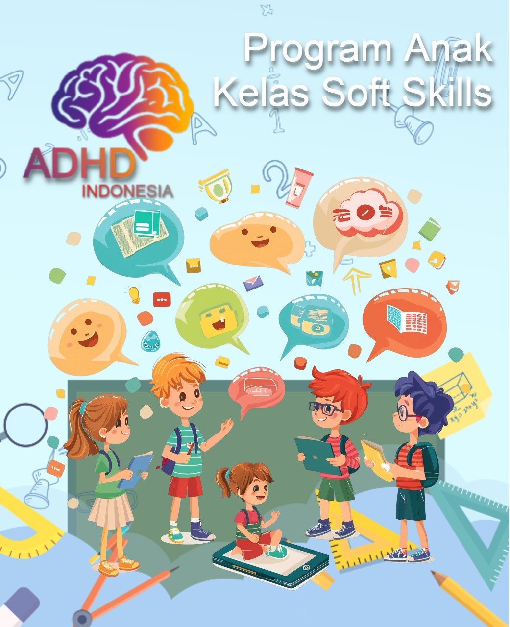 Program ADHD Indonesia Kabupaten Pakpak Bharat Kelas Soft Skills Anak ADHD